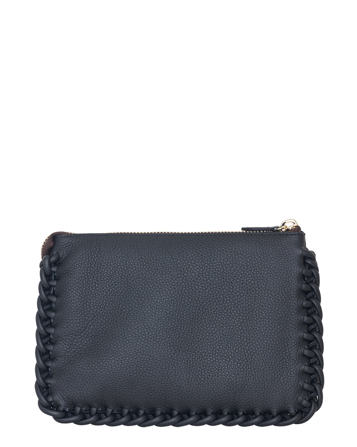 Tilly&#39;s Big Sis Crossbody Black Plait Edge