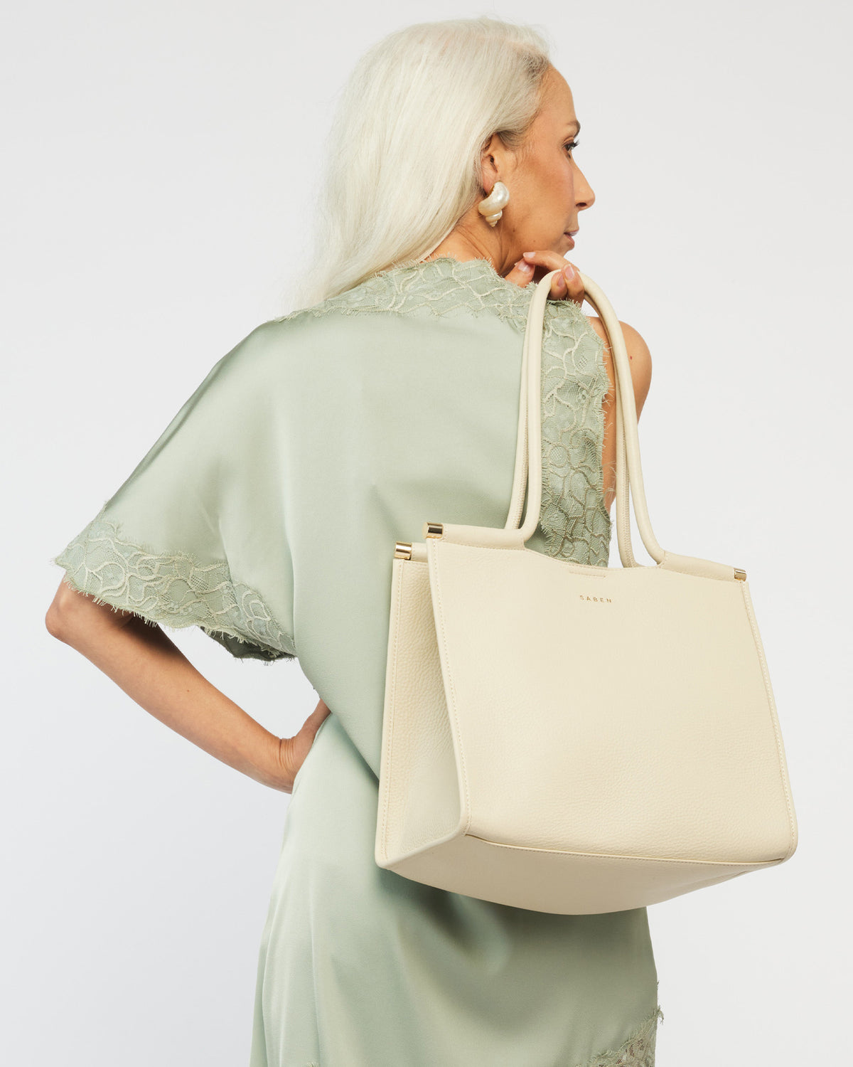 Callie Tote Sand + Bronze