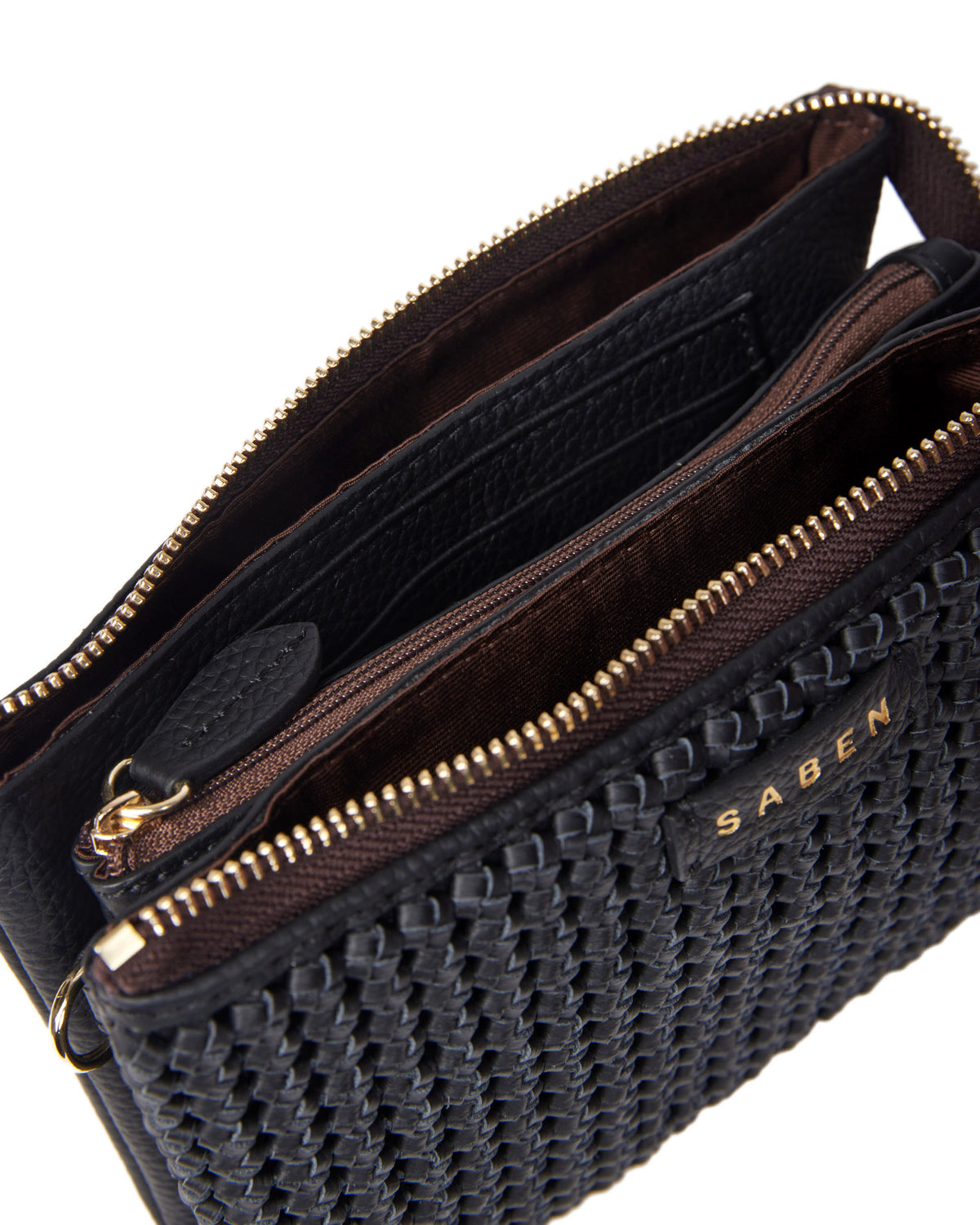 Tilly Crossbody Black Fine Braid