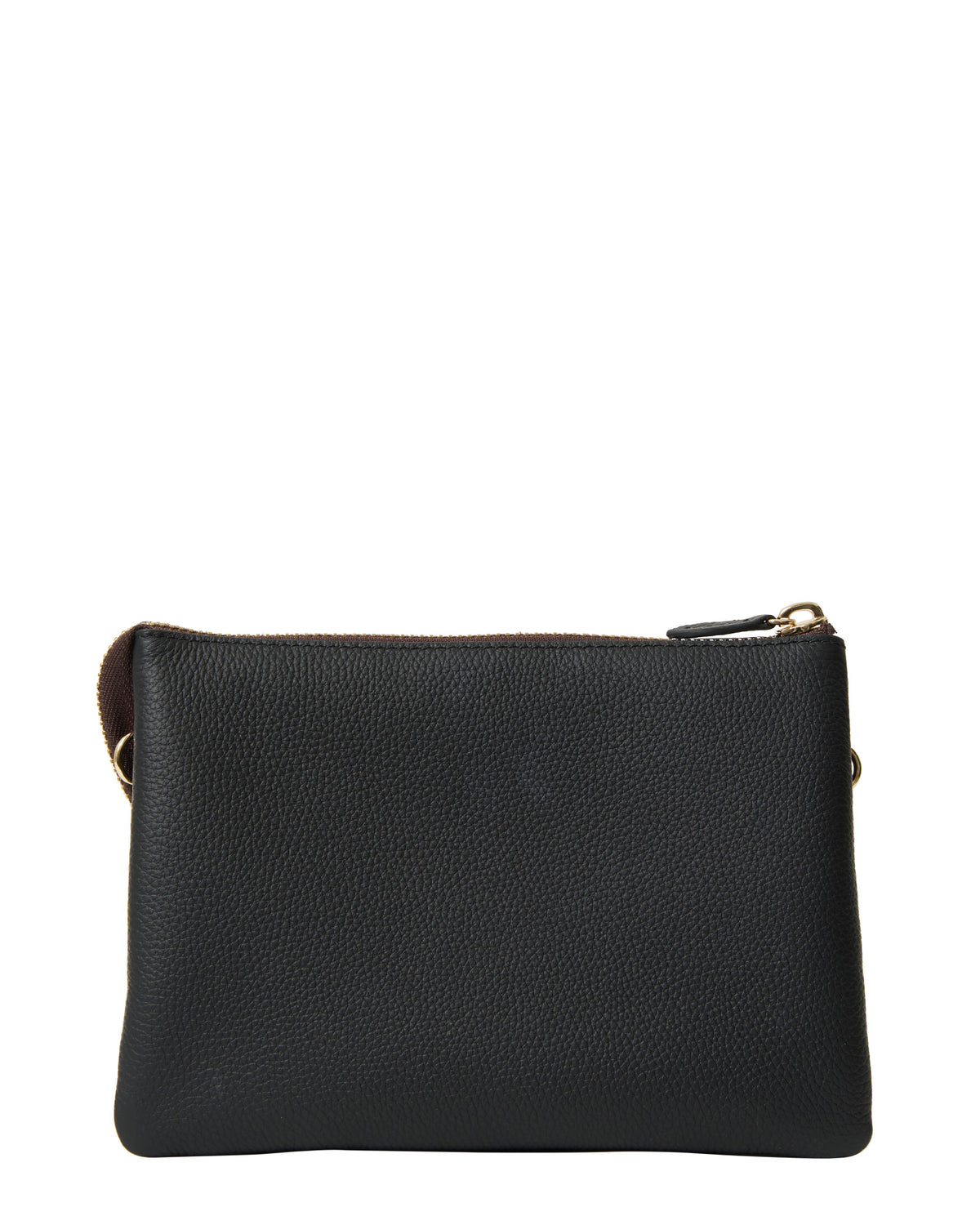 Tilly&#39;s Big Sis Crossbody Black + Gold Stud