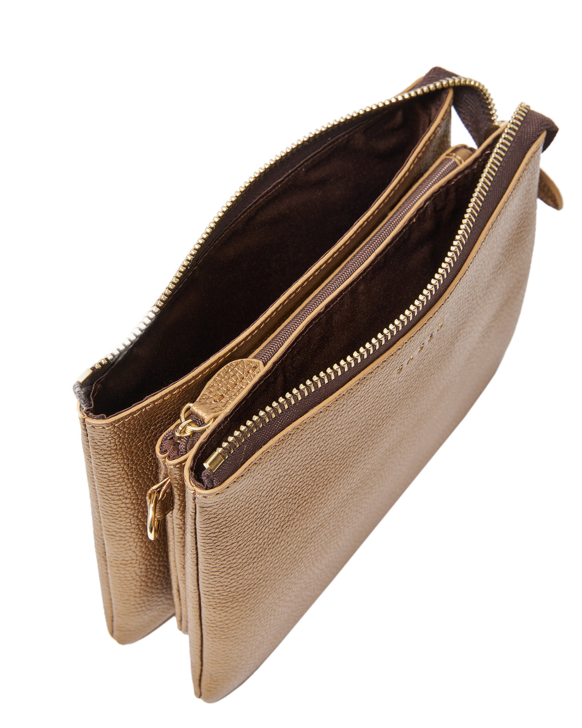 Tilly&#39;s Big Sis Crossbody Brushed Bronze