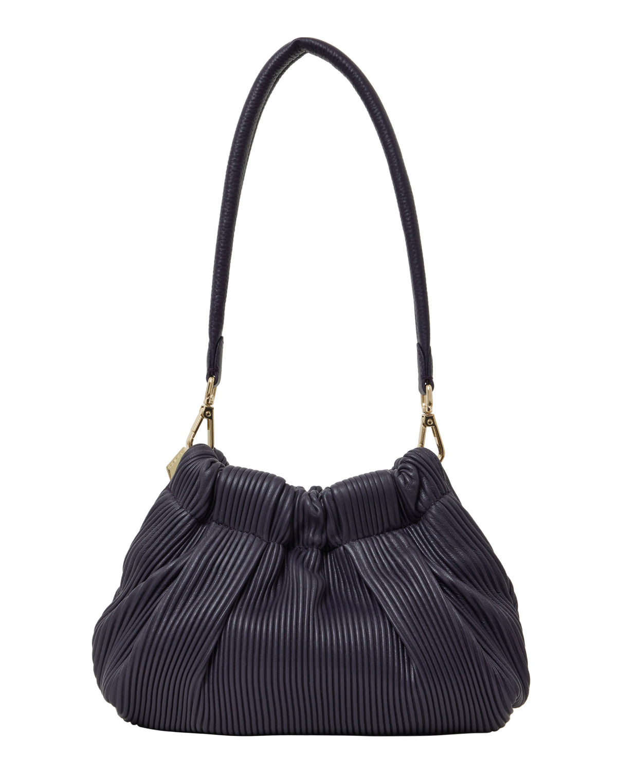 Alexis Shoulder Bag Amethyst Pleat