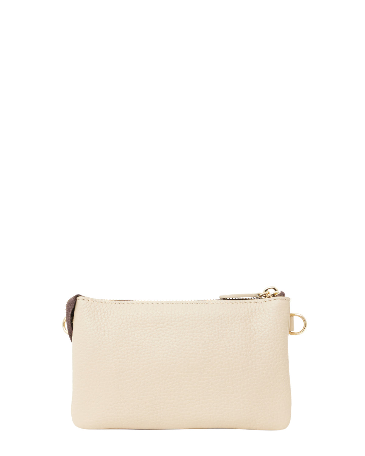 Lily Mini Bag Biscotti + Gold Curb Chain